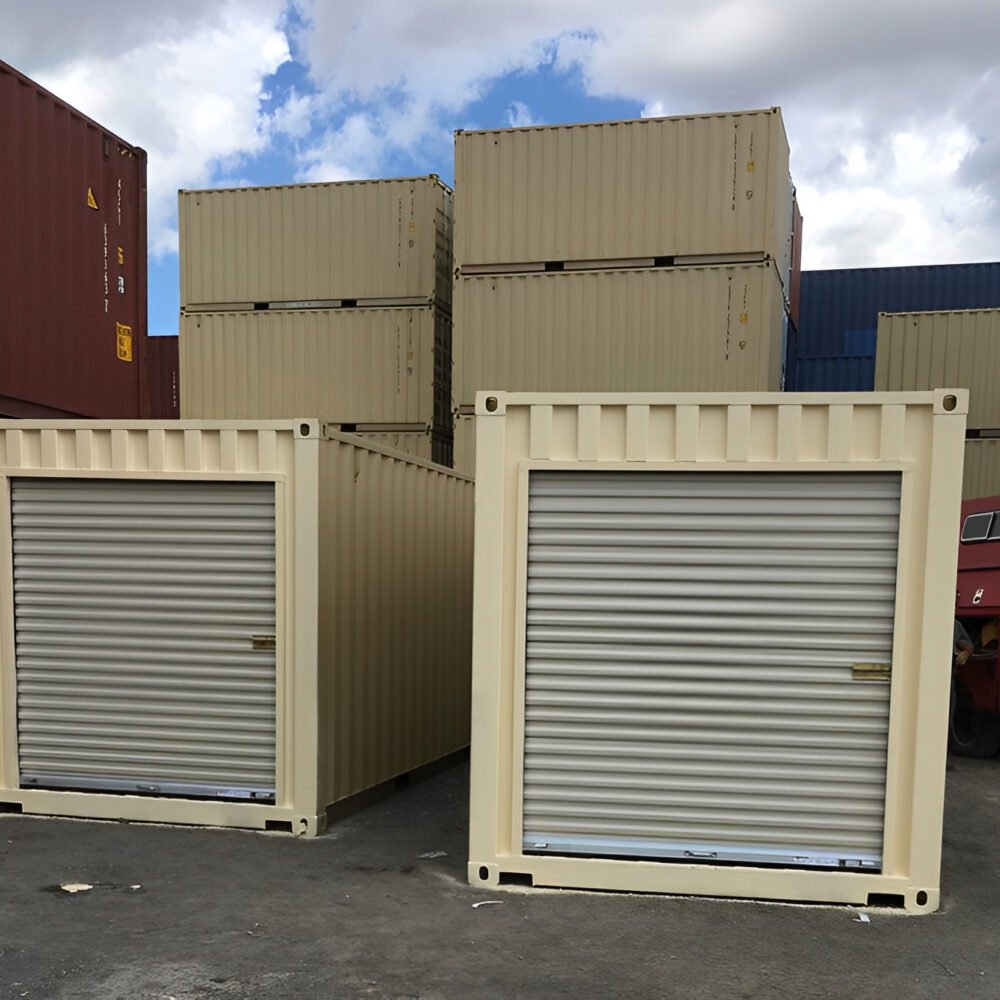 16Ft Storage Container With Roll-Up Door