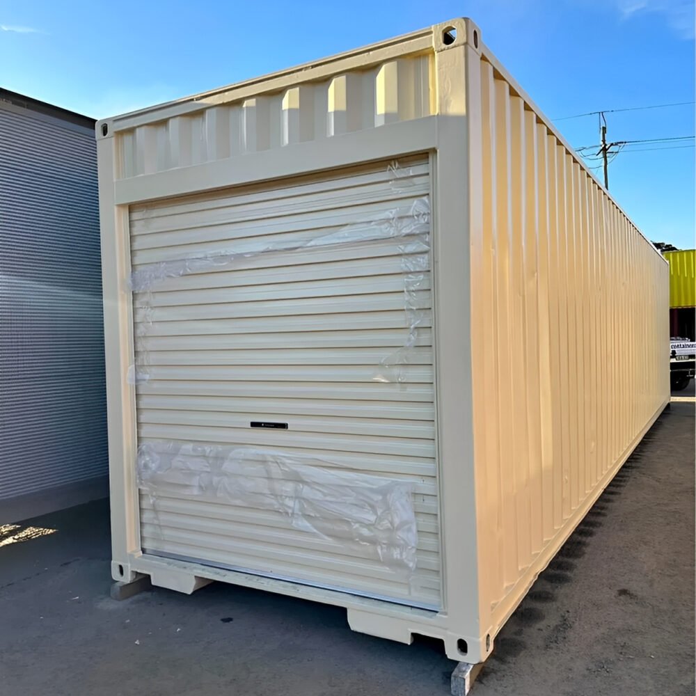 40ft X 8ft Shipping Container With Roll-Up Door