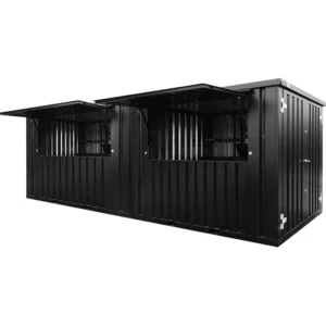 20 Foot Flat Pack Container Bar 6×2 XL – Modular, Portable & Stylish Design