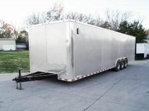 8.5Ă—30 Enclosed Car Hauler Trailer is For Sale